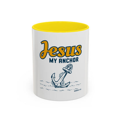 Jesus My Anchor Coffee Mug