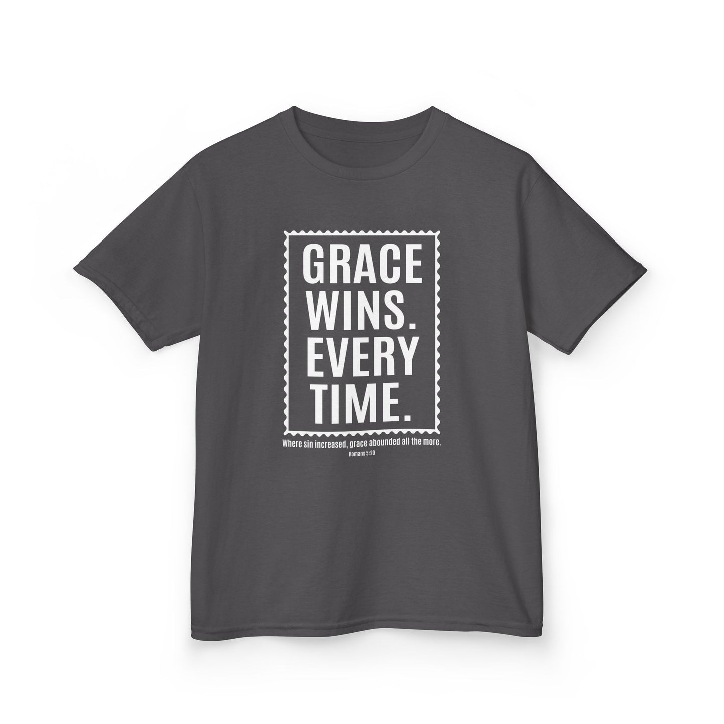 Grace Wins. Every Time Kids Tee