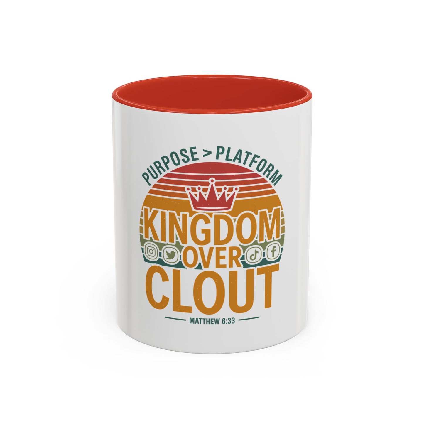 Kingdom Over Clout Coffee Mug