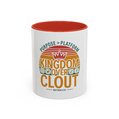 Kingdom Over Clout Coffee Mug