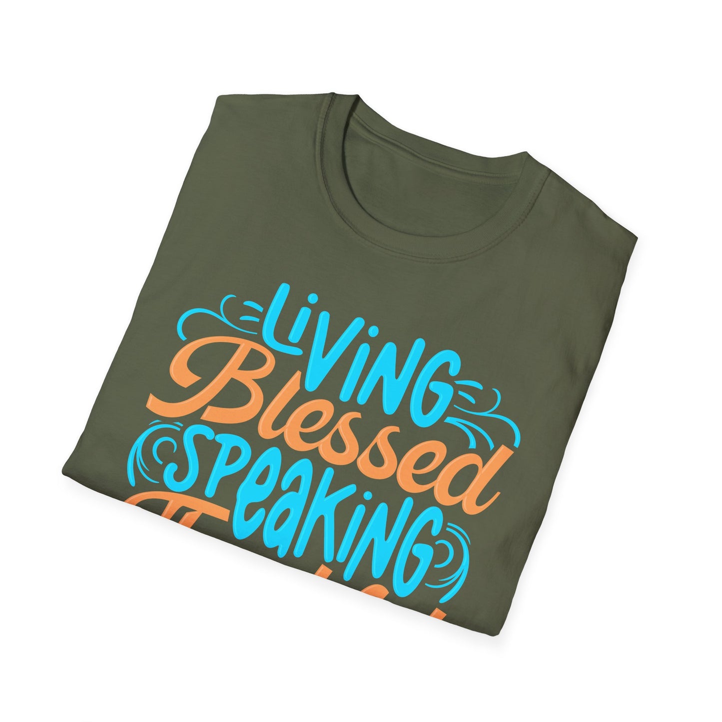 Living Blessed, Speaking Thankful Tee