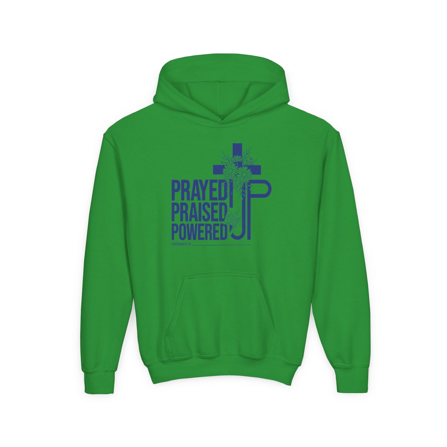 Prayed Up. Praised Up. Powered Up Youth Hoodie