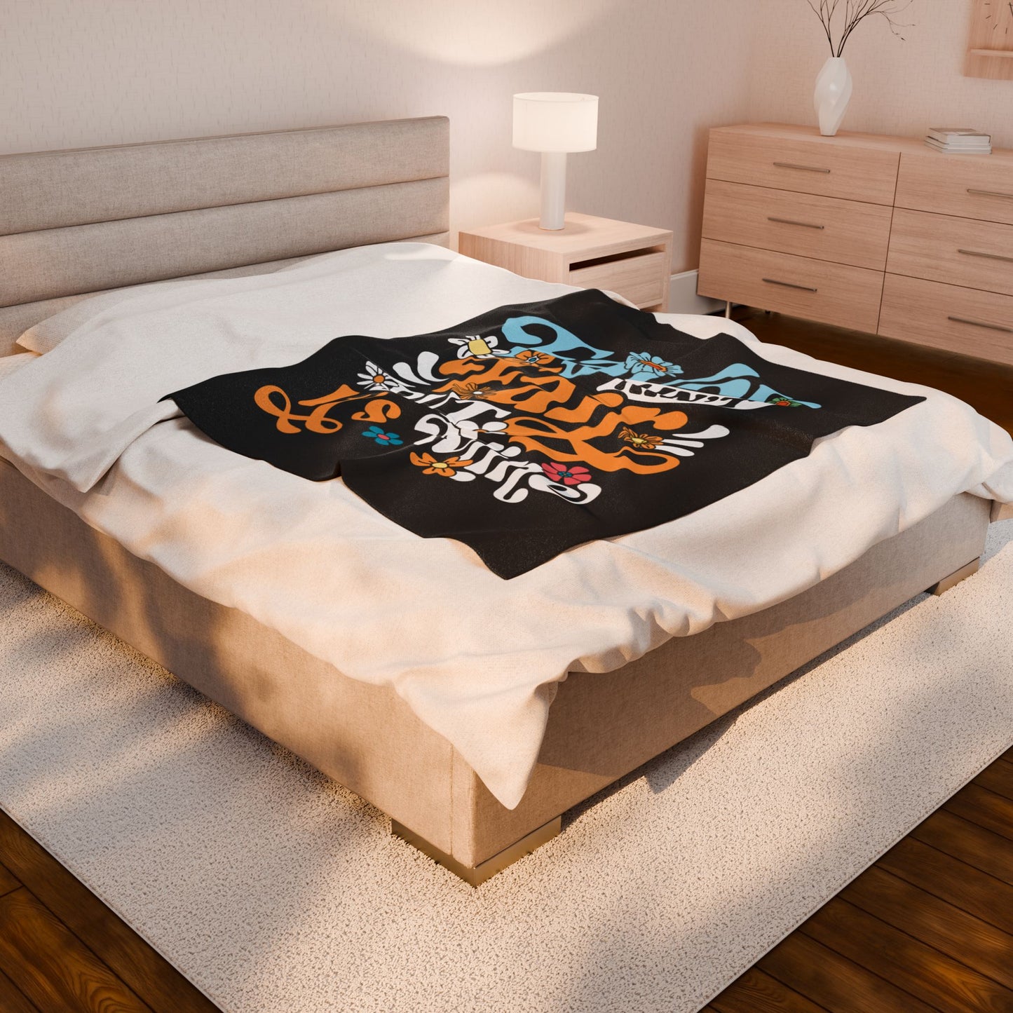Favor Ain't Fair But it's Mind Velveteen Plush Blanket