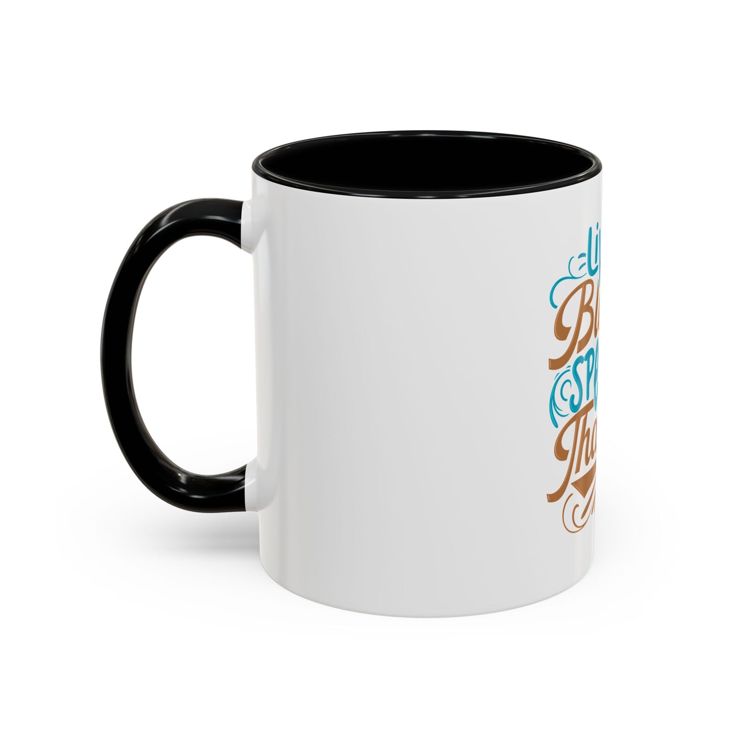 Living Blessed, Speaking Thankful Coffee Mug