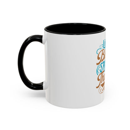 Living Blessed, Speaking Thankful Coffee Mug