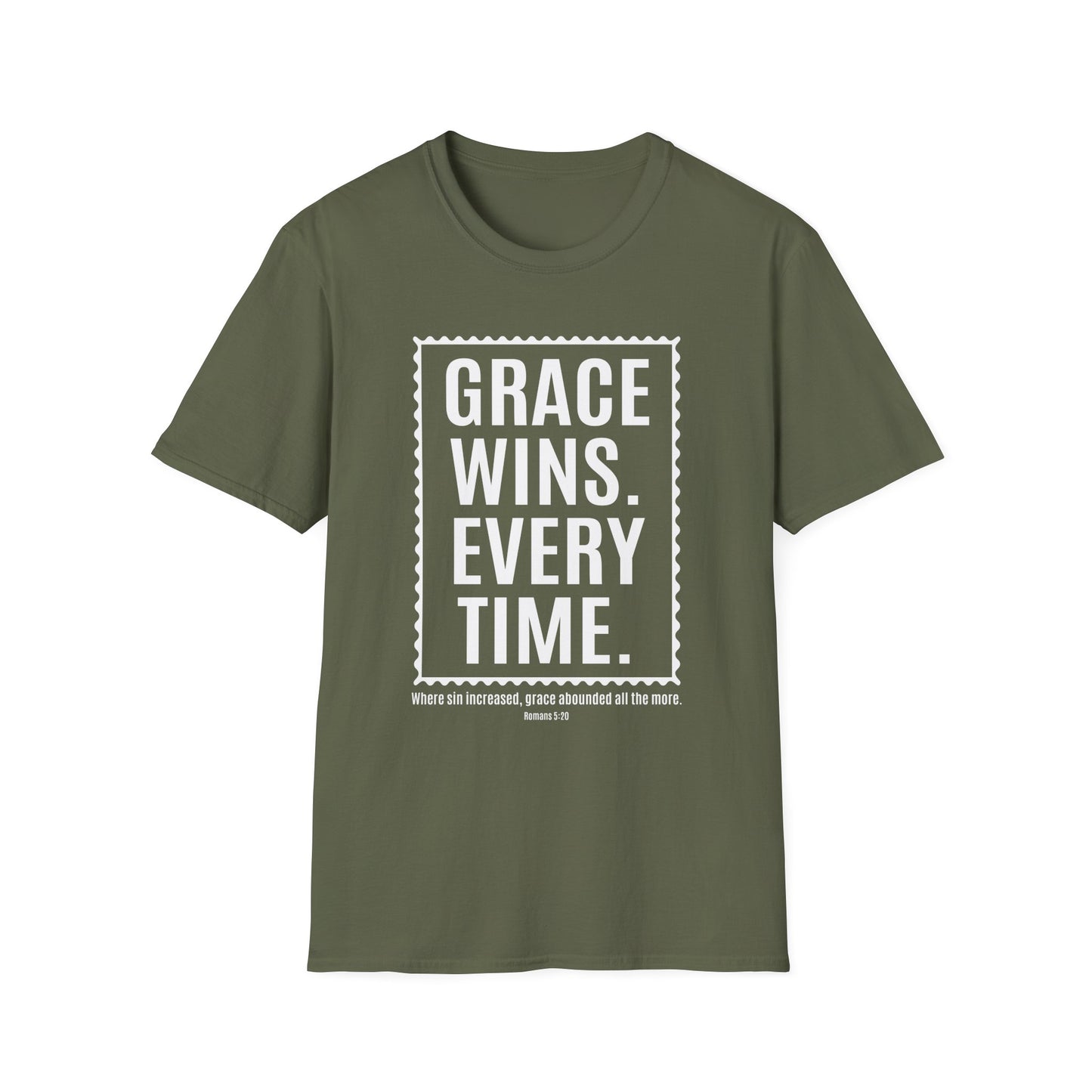 Grace Wins. Every Time Tee