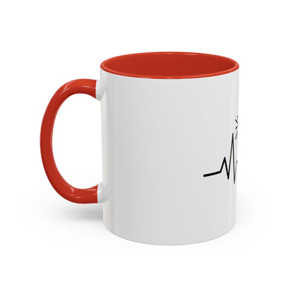 Heartbeat of the Cross Coffee Mug