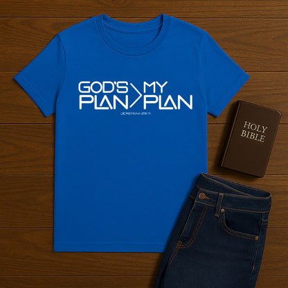 God's Plan > My Plan Tee