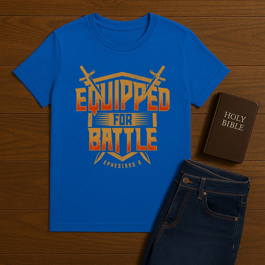 Equipped for Battle  Tee