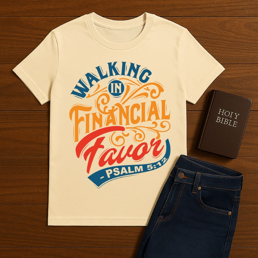 Walking in financial favor Tee