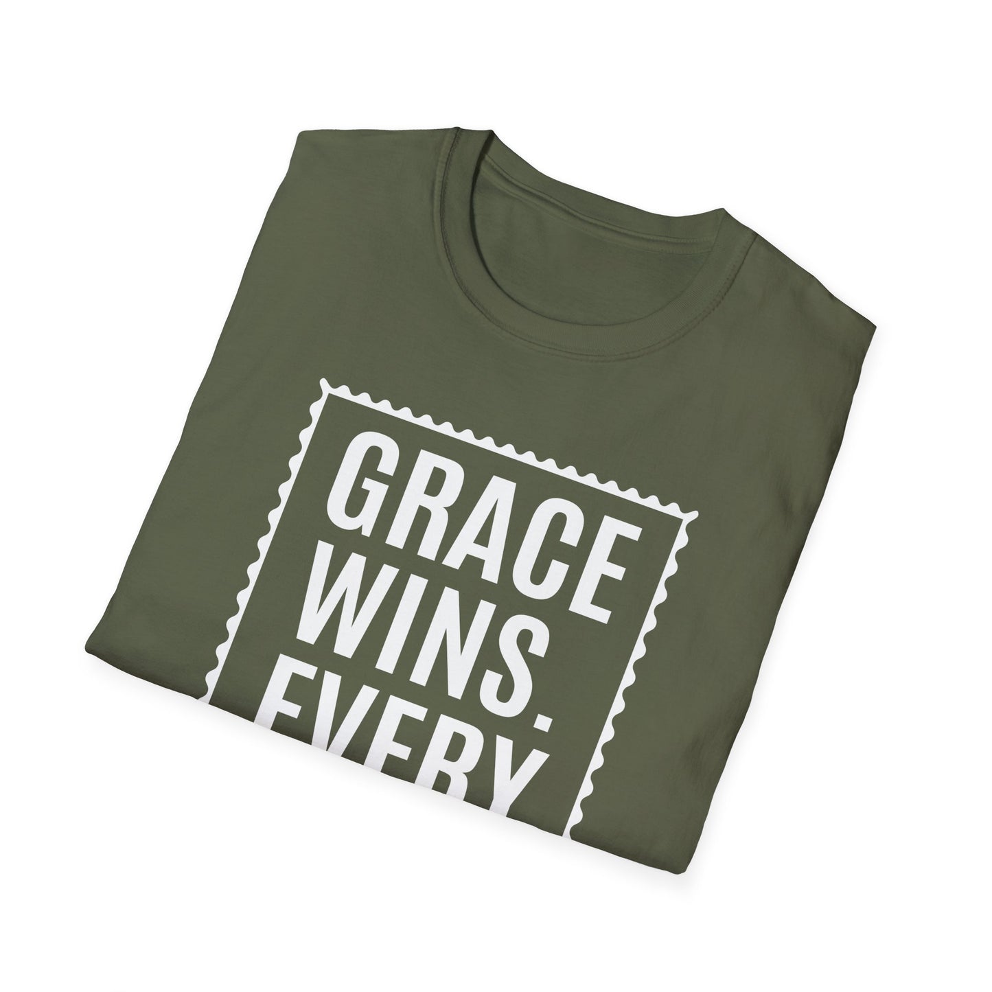 Grace Wins. Every Time Tee