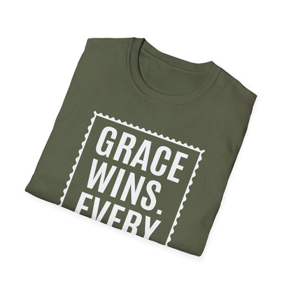 Grace Wins. Every Time Tee