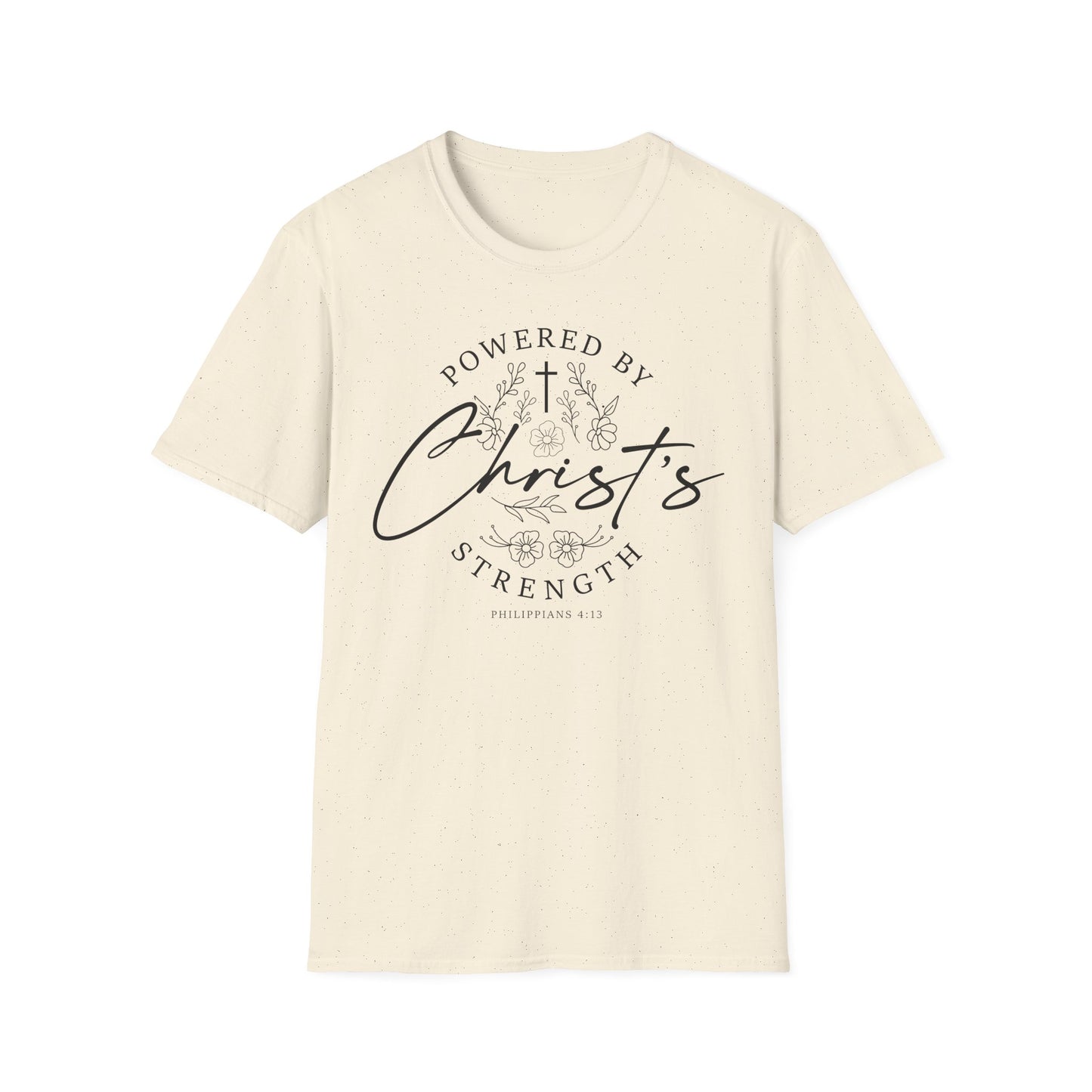 Powered by Christ’s Strength Tee