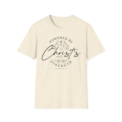 Powered by Christ’s Strength Tee