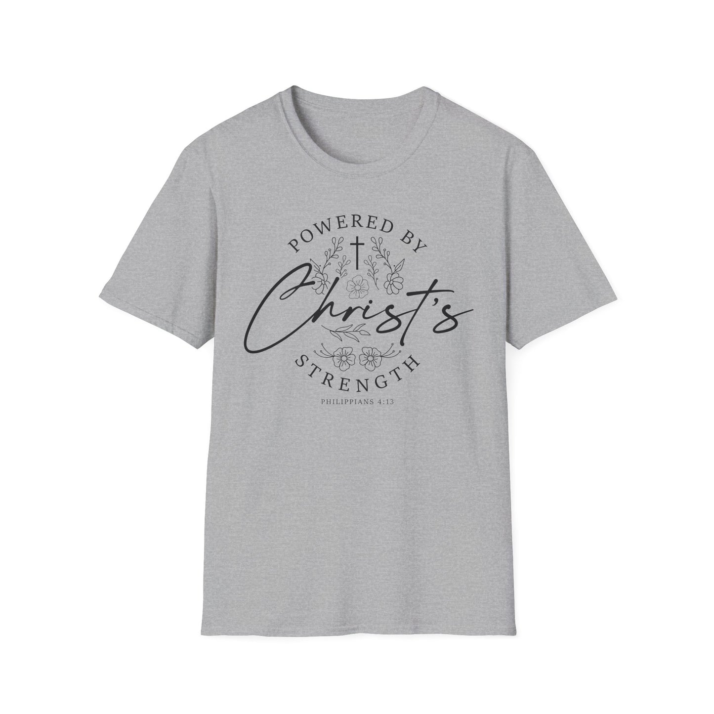 Powered by Christ’s Strength Tee