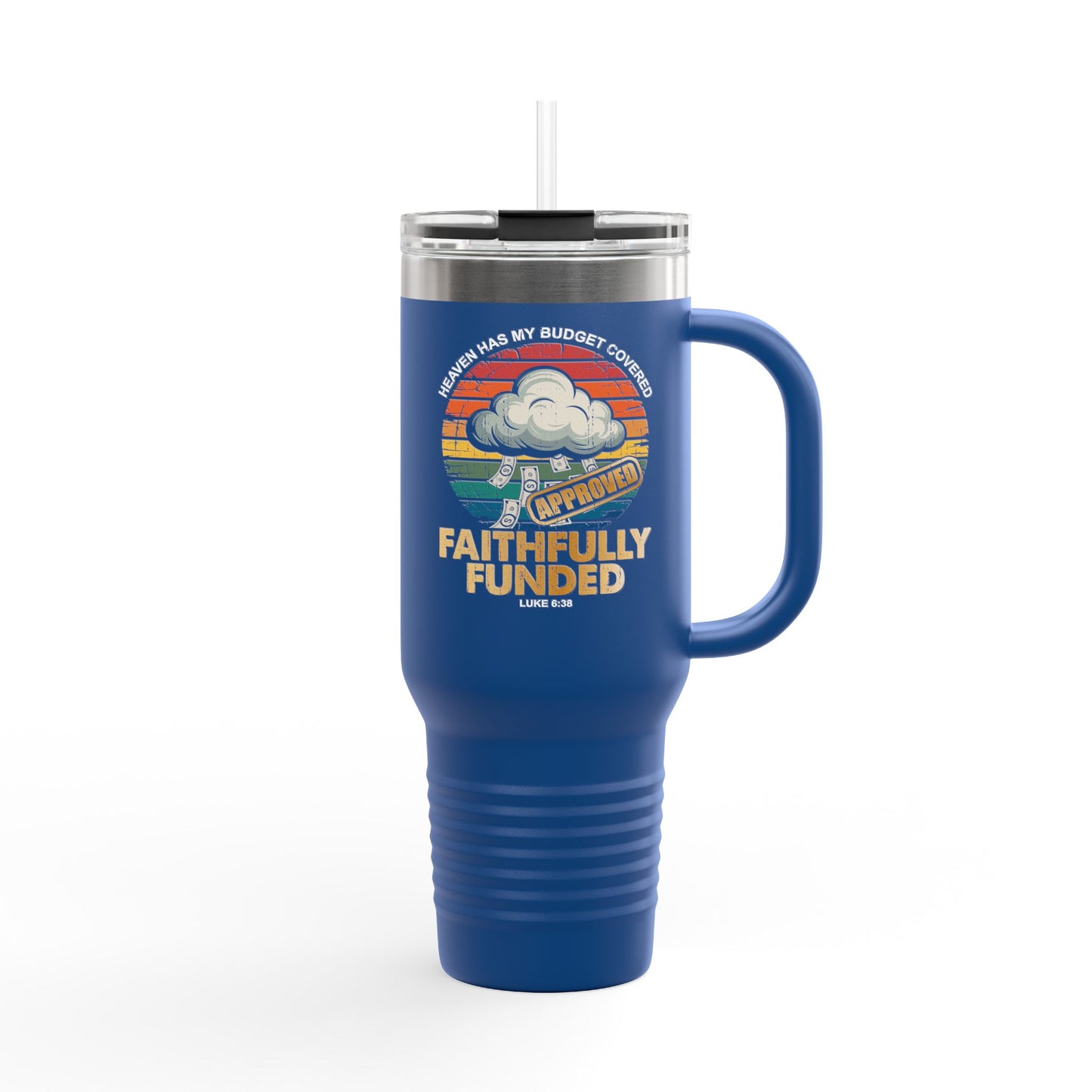 Faithfully Funded Travel Mug