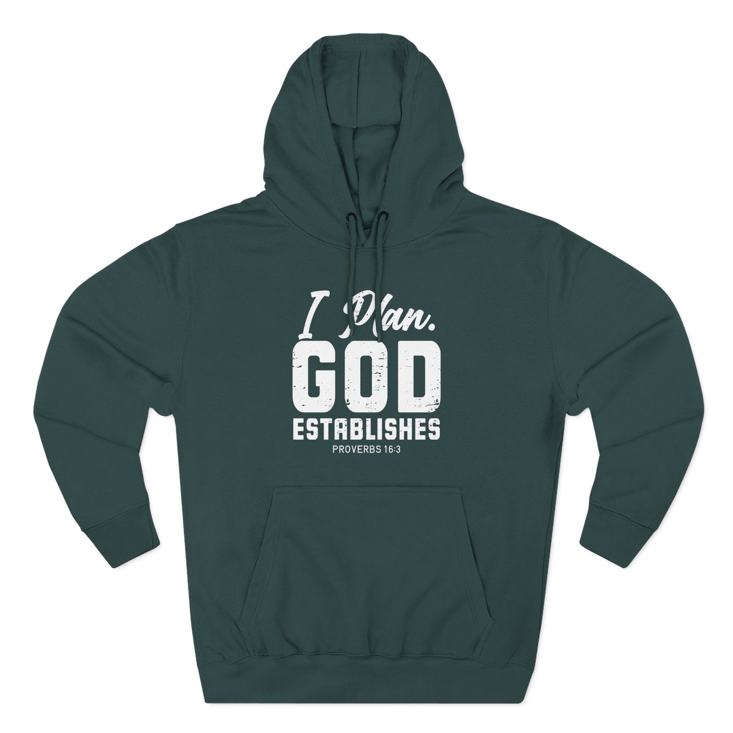 I Plan. God Establishes Hoodie