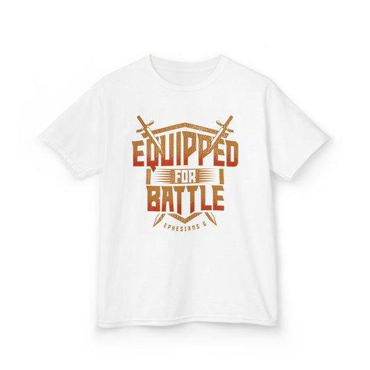 Equipped for Battle Kids Tee
