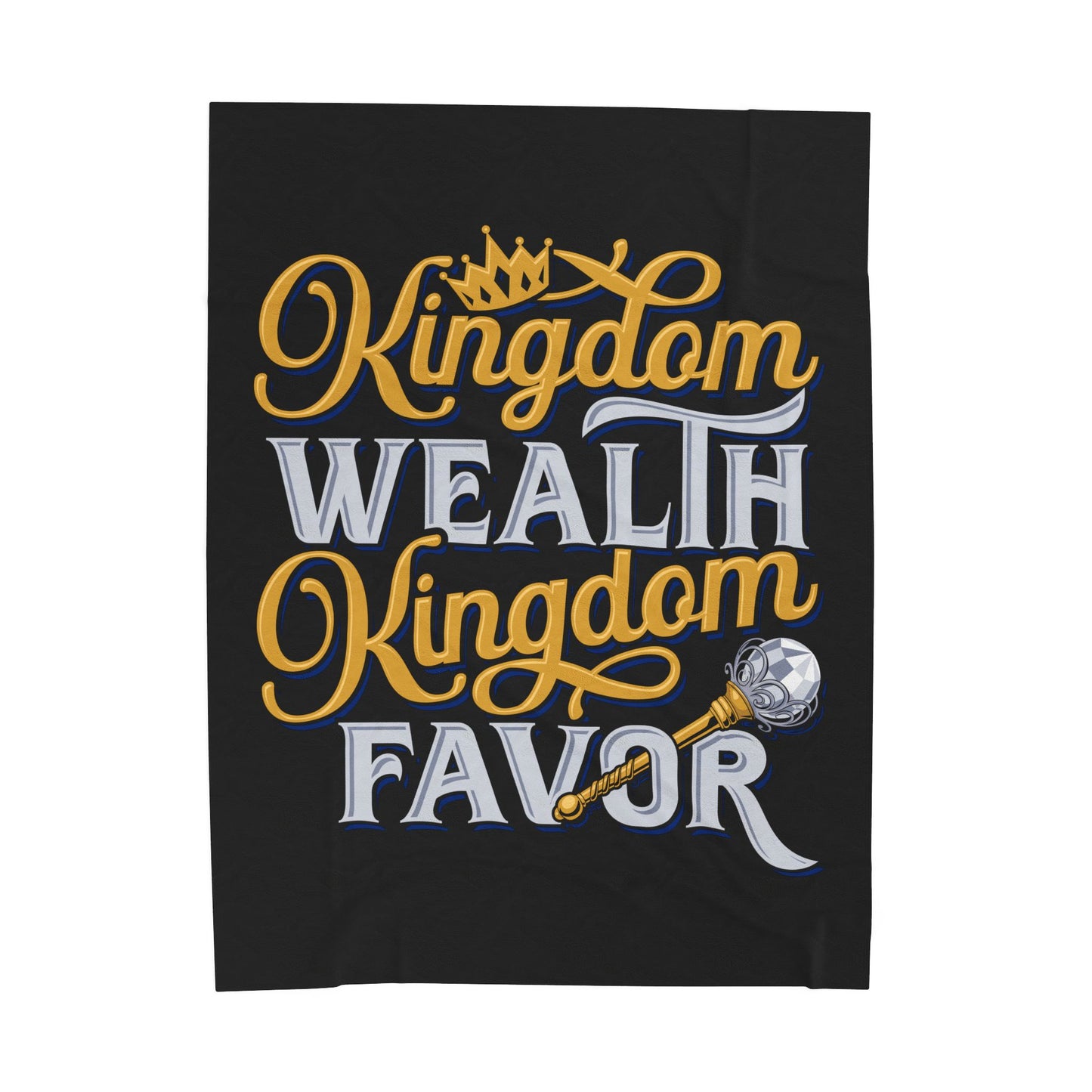Kingdom Wealth Kingdom Favor Velveteen Plush Blanket