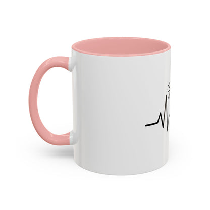 Heartbeat of the Cross Coffee Mug