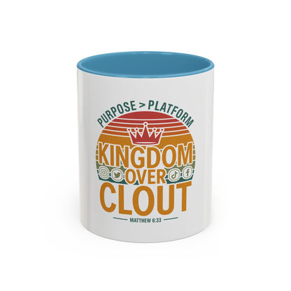 Kingdom Over Clout Coffee Mug