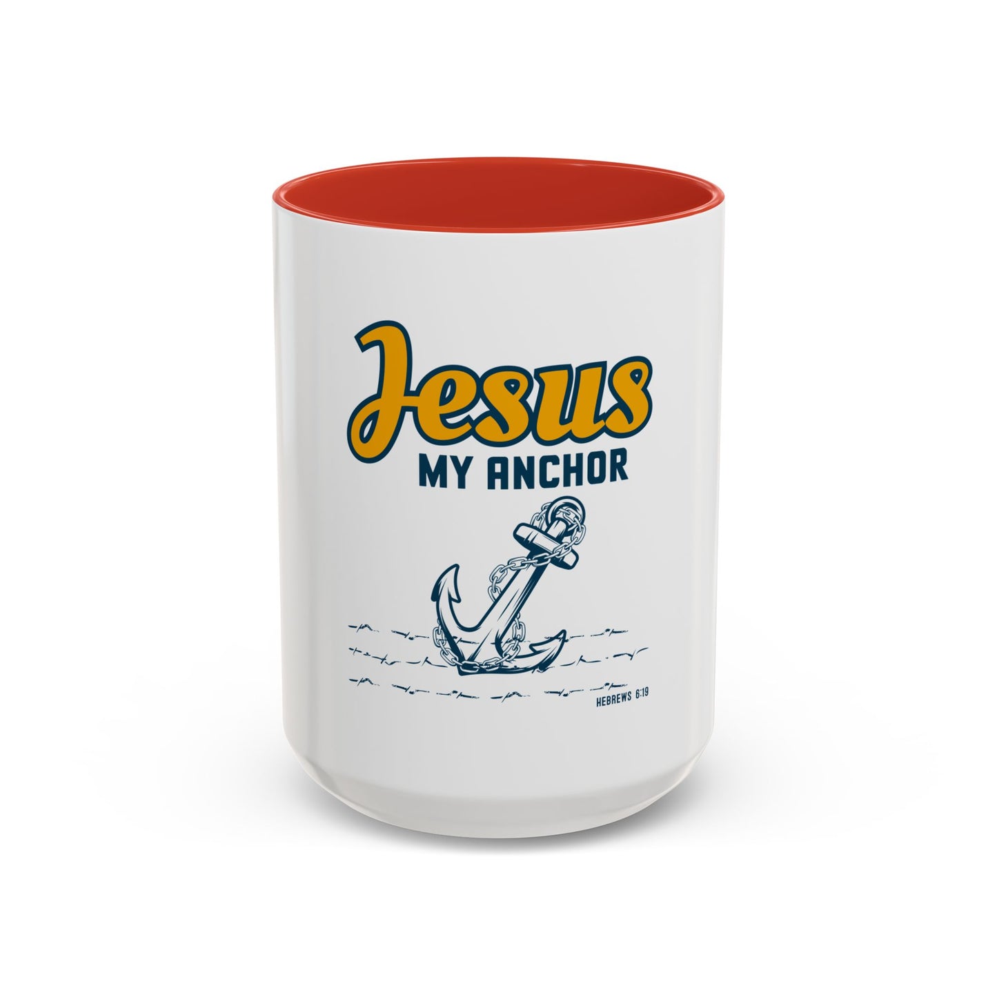 Jesus My Anchor Coffee Mug