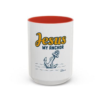 Jesus My Anchor Coffee Mug