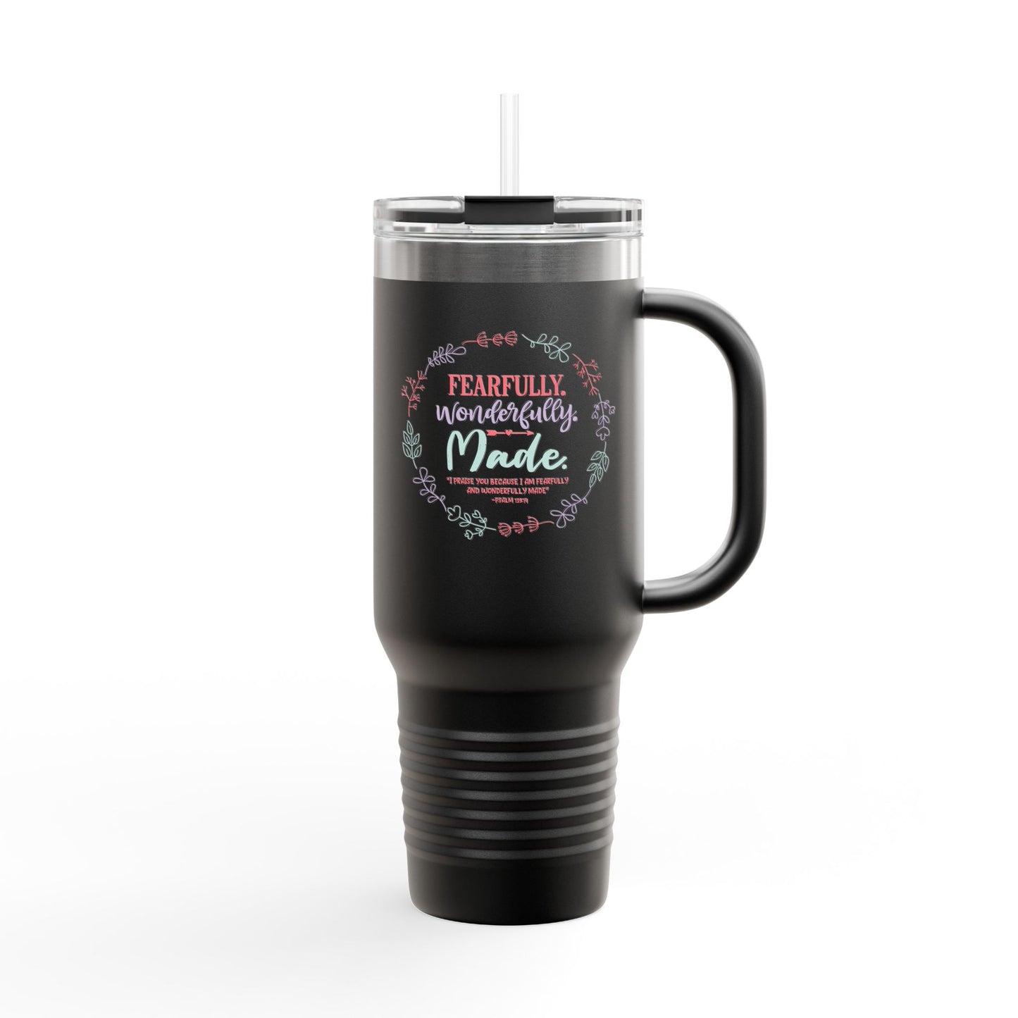 Fearfully. Wonderfully. Made Travel Mug