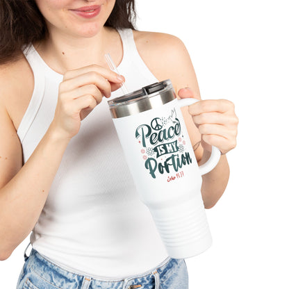 Peace is My Portion Travel Mug