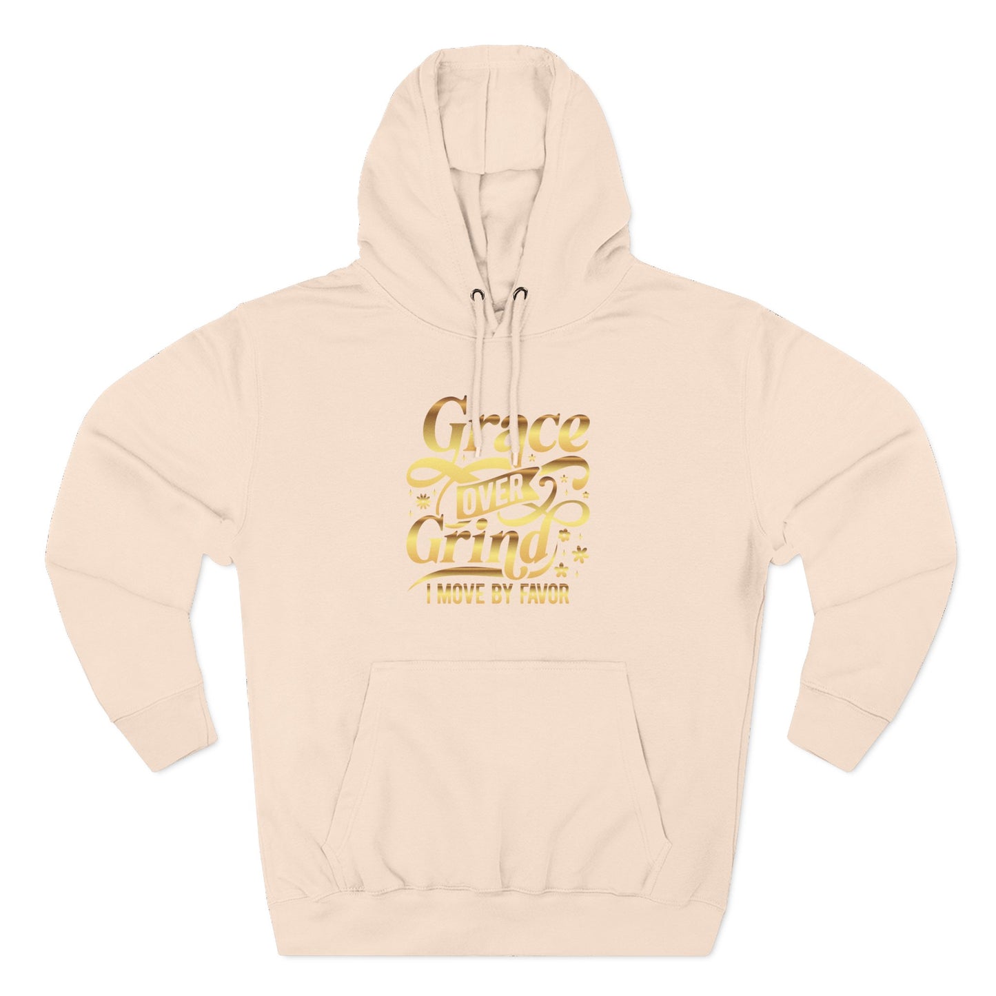 Grace Over Grind. I move by Favor Hoodie