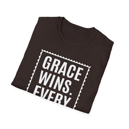 Grace Wins. Every Time Tee