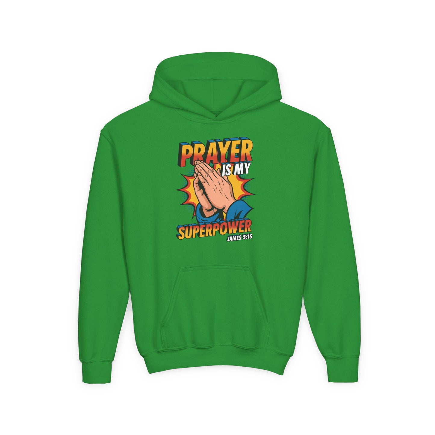 Prayer is My Superpower Youth Hoodie