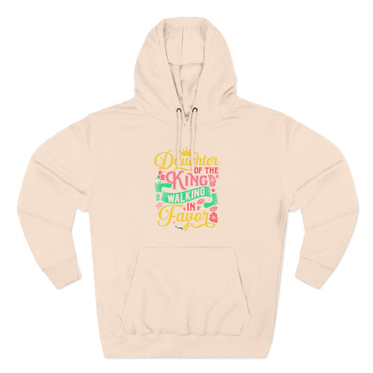Daughter of the King walking in favor Hoodie