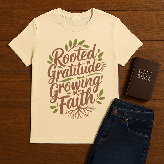 Rooted in Gratitude Tee