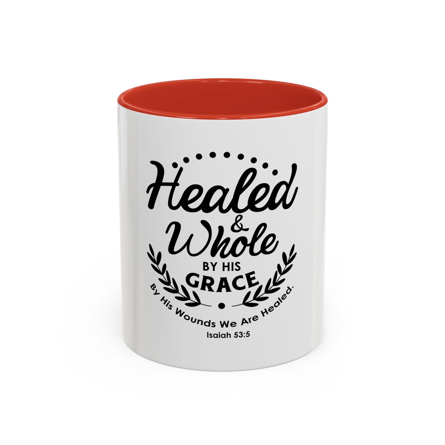 Healed & Whole by His Grace Coffee Mug