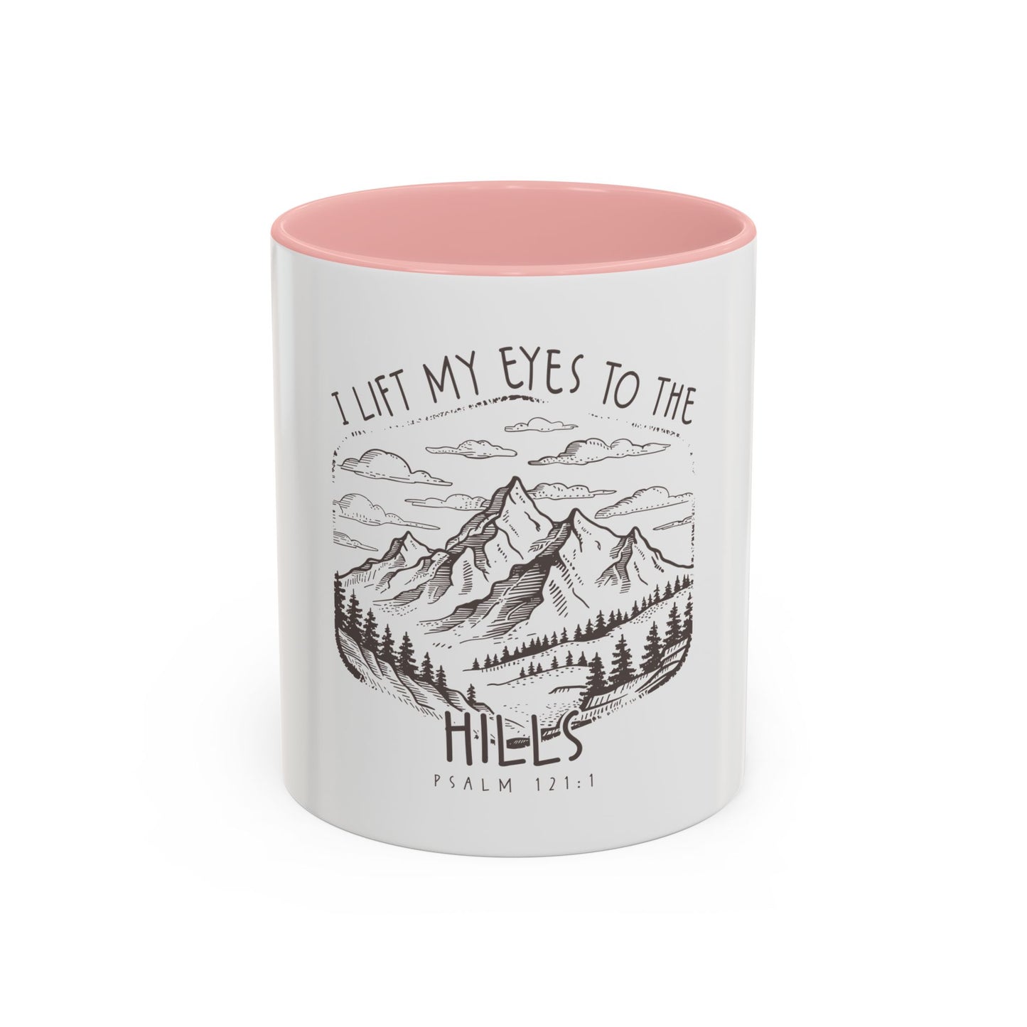 I lift my eyes to the hills Coffee Mug