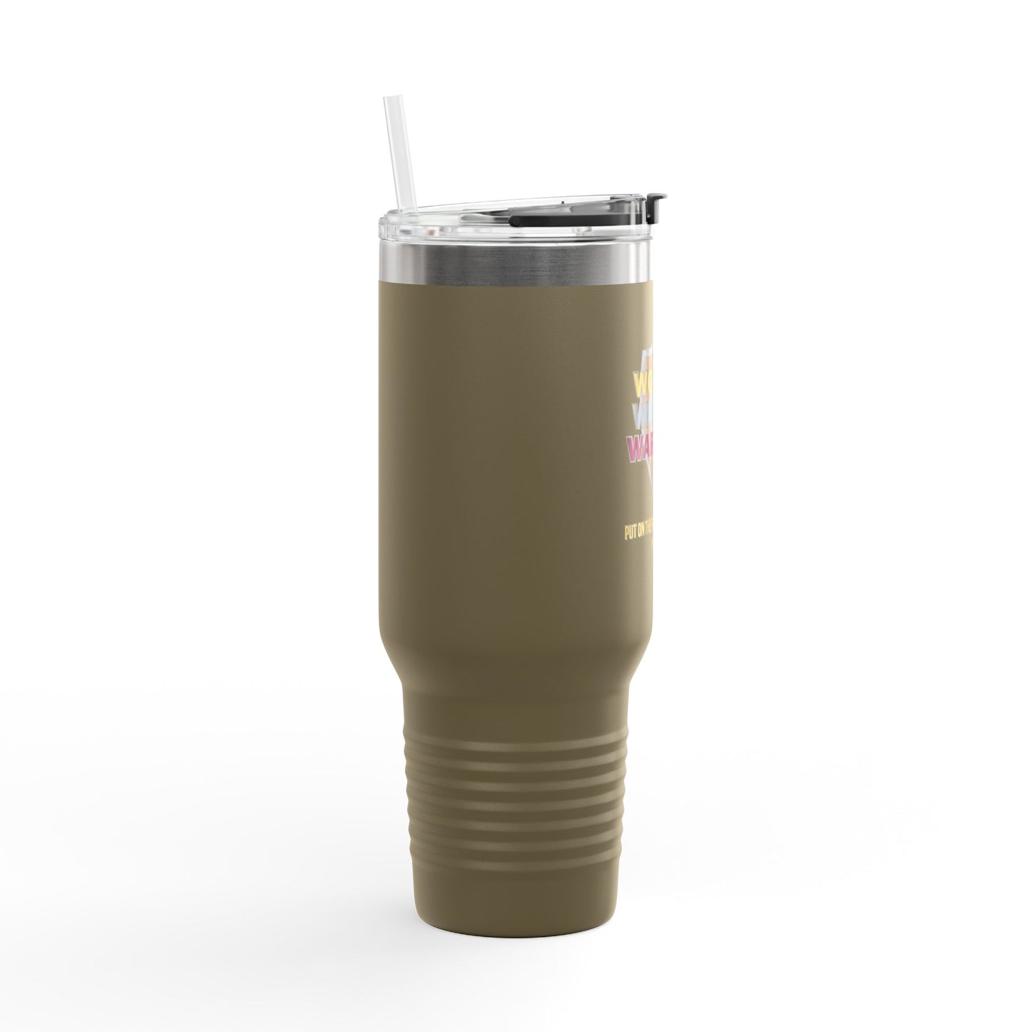 Worthy. Washed. Warrior Travel Mug