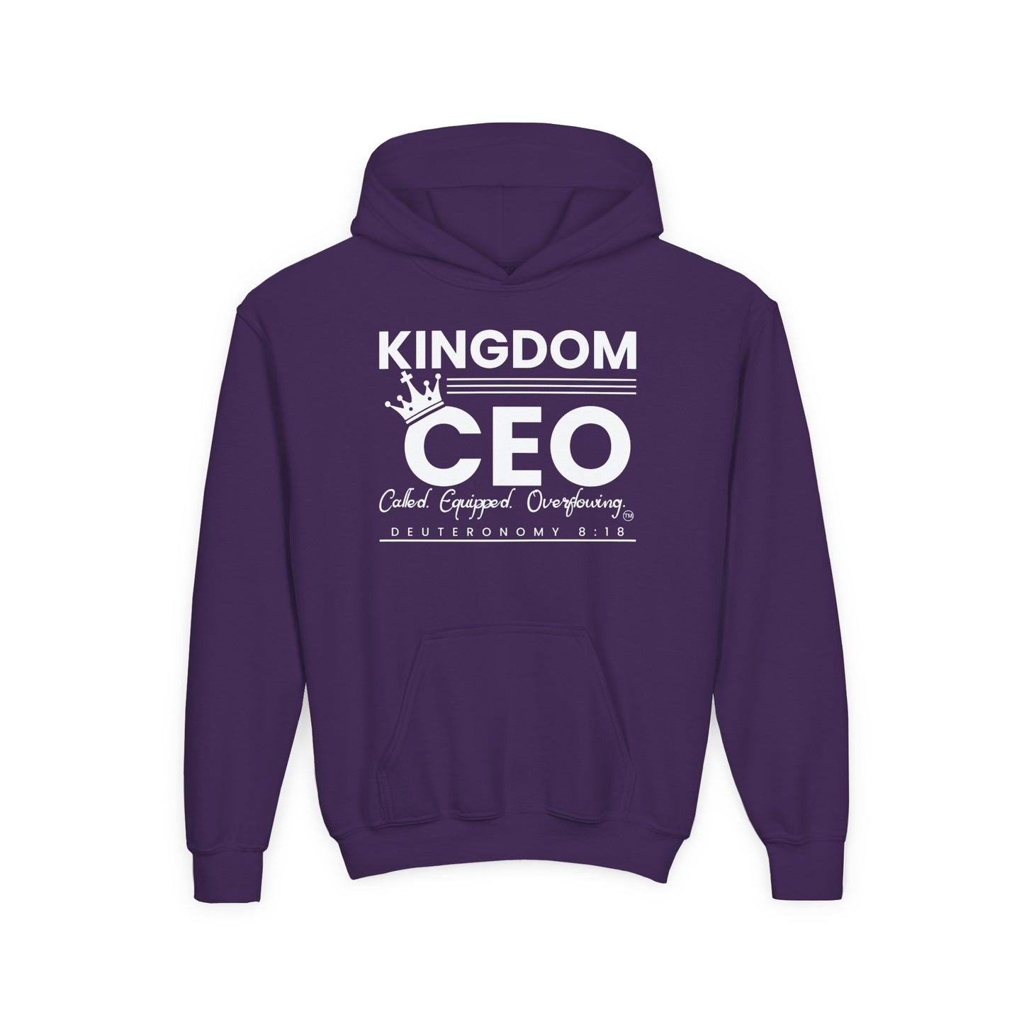 CEO: Christ Empowers Ownership Youth Hoodie