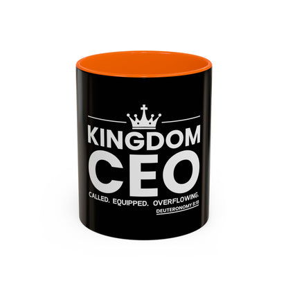 Kingdom CEO™ - Called. Equipped. Overflowing Coffee Mug