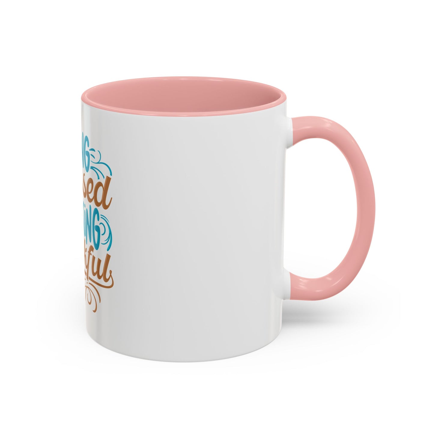 Living Blessed, Speaking Thankful Coffee Mug
