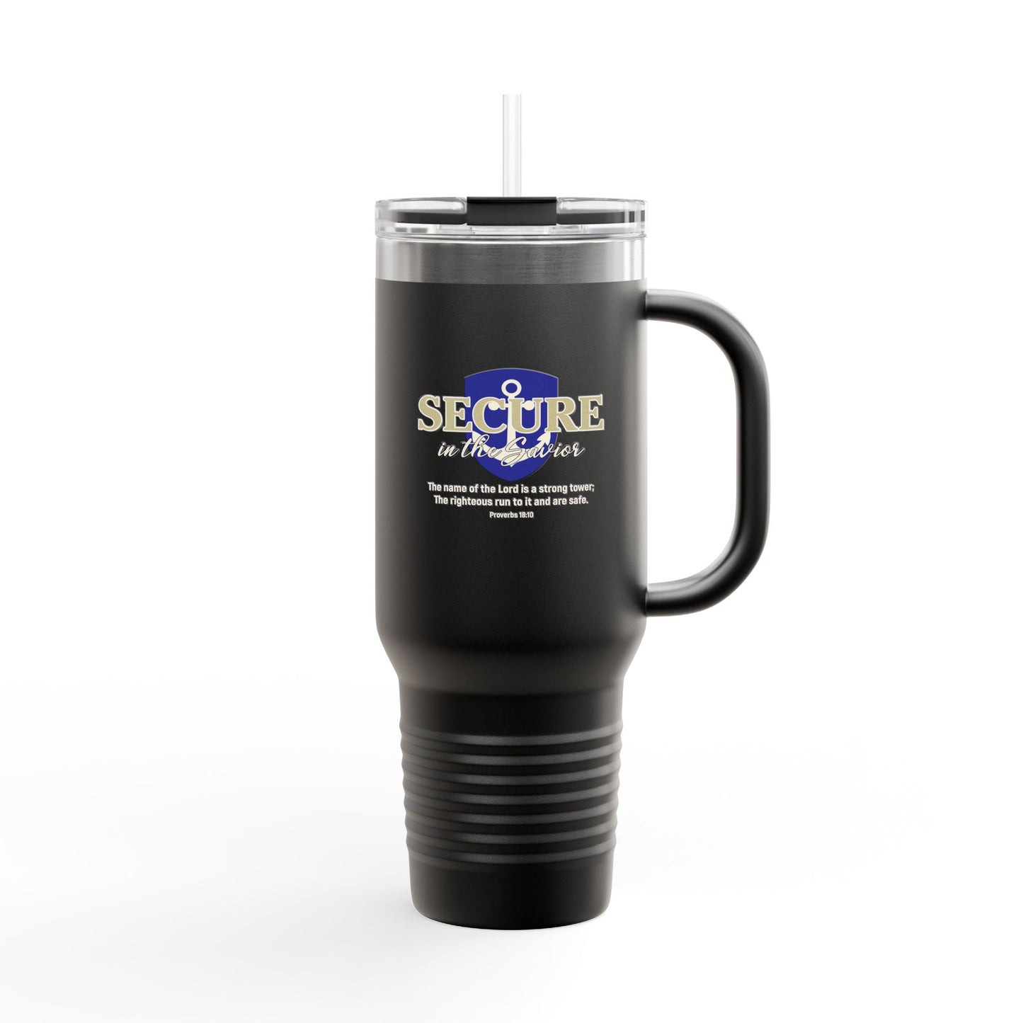 Secure in the Savior Travel Mug