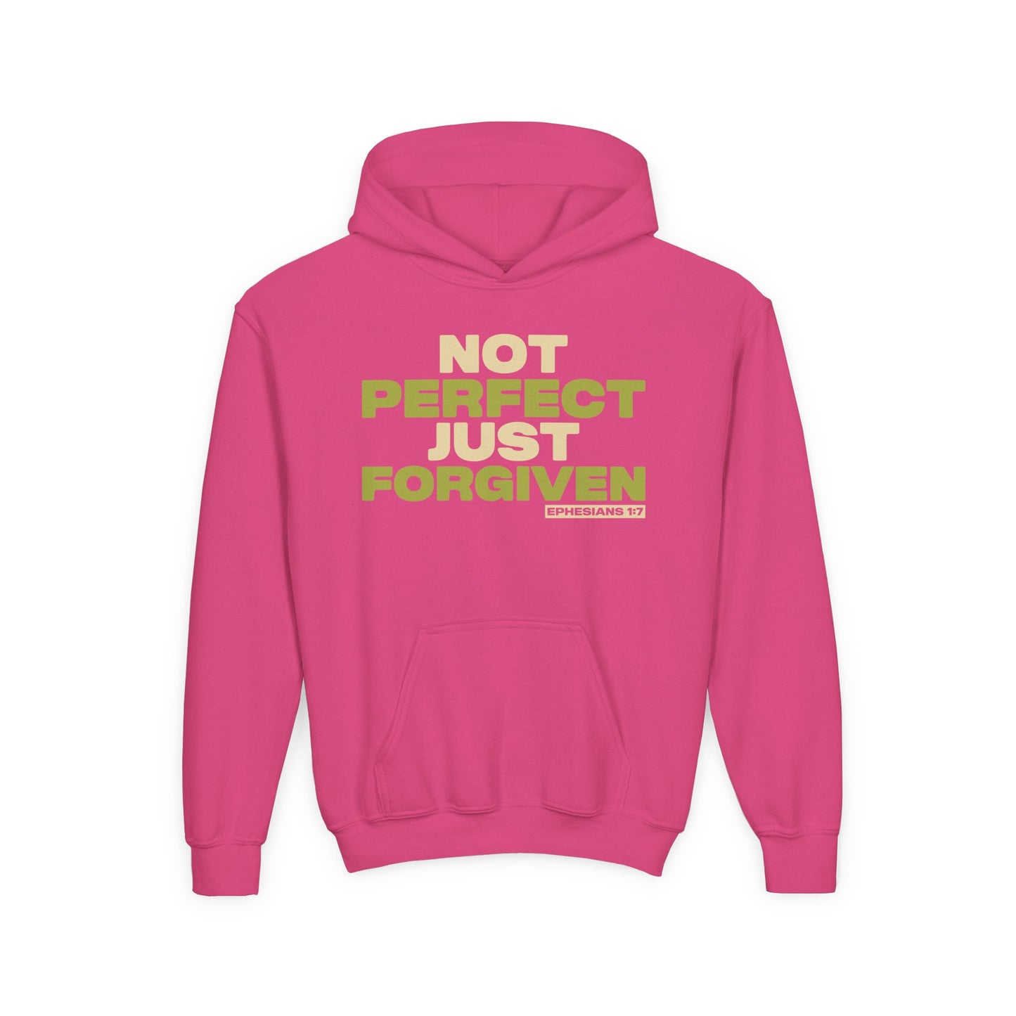 Not Perfect. Just Forgiven Youth Hoodie