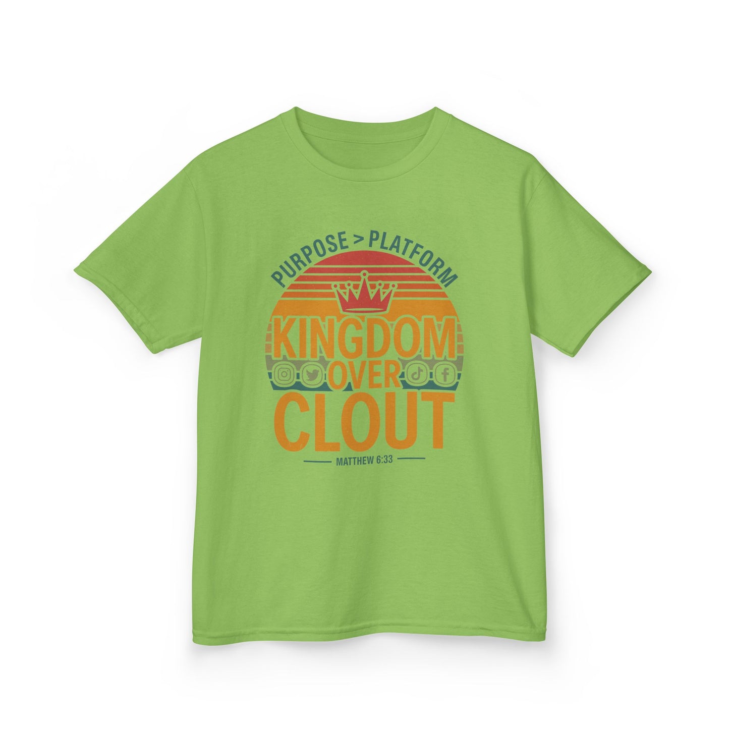 Kingdom Over Clout Kids Tee