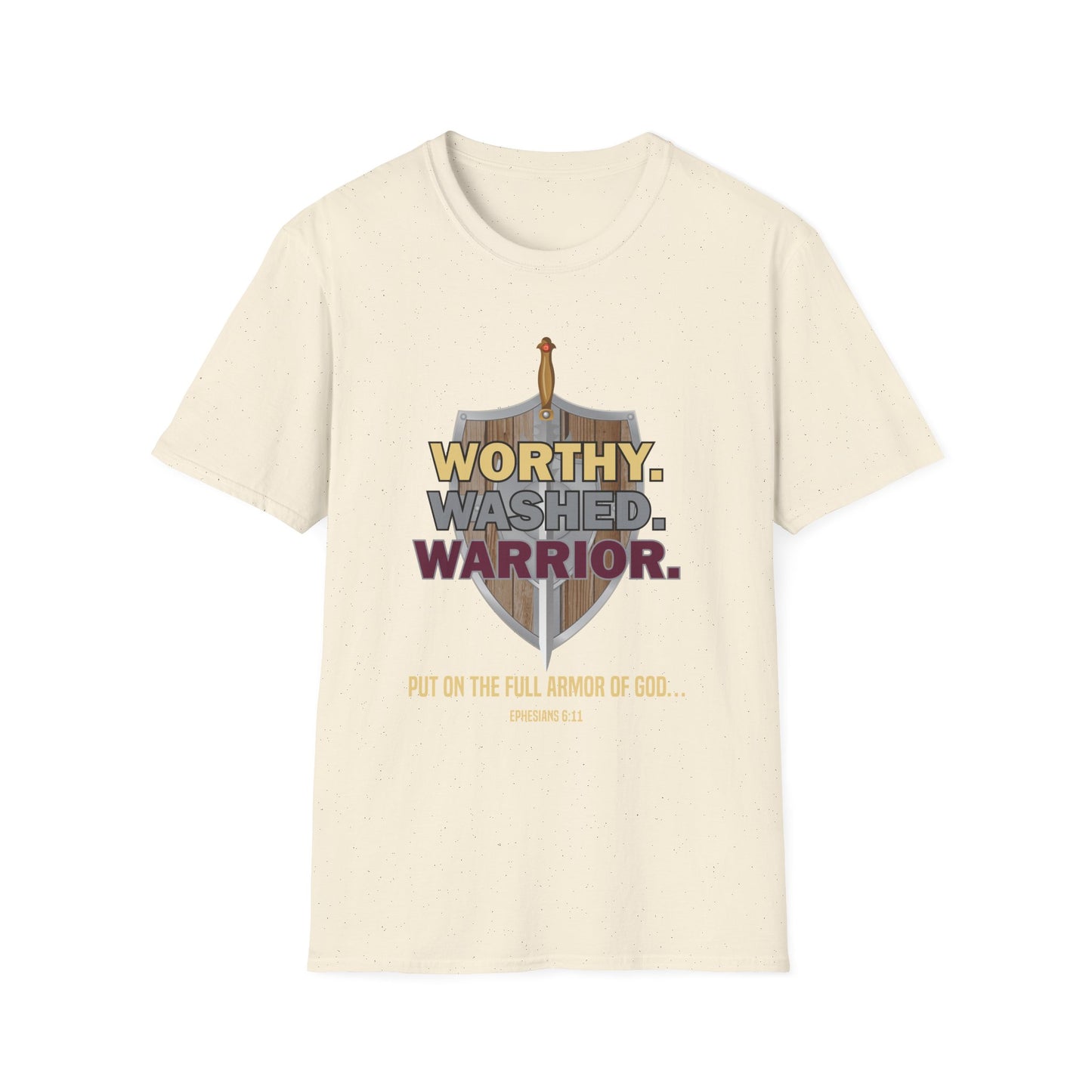 Worthy. Washed. Warrior Tee