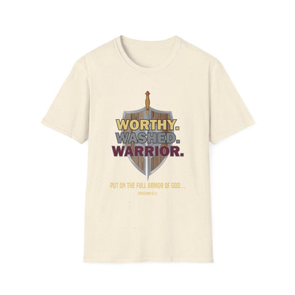 Worthy. Washed. Warrior Tee