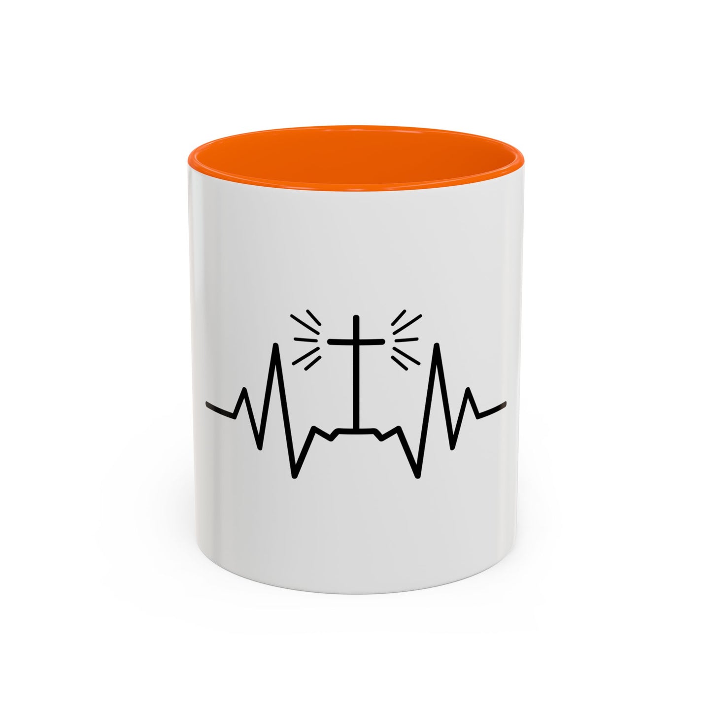 Heartbeat of the Cross Coffee Mug