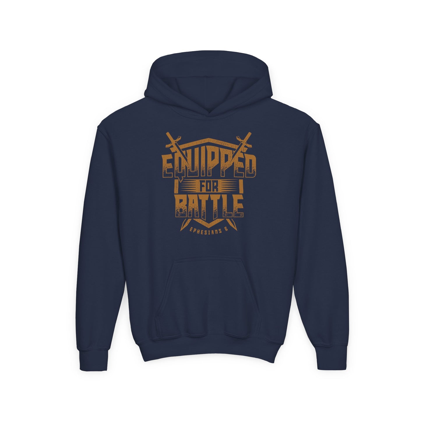 Equipped for Battle Youth Hoodie