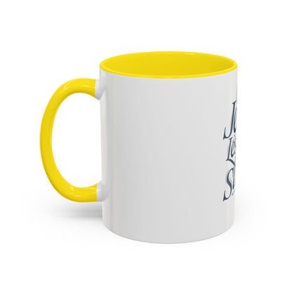 More Jesus. Less Stress Coffee Mug