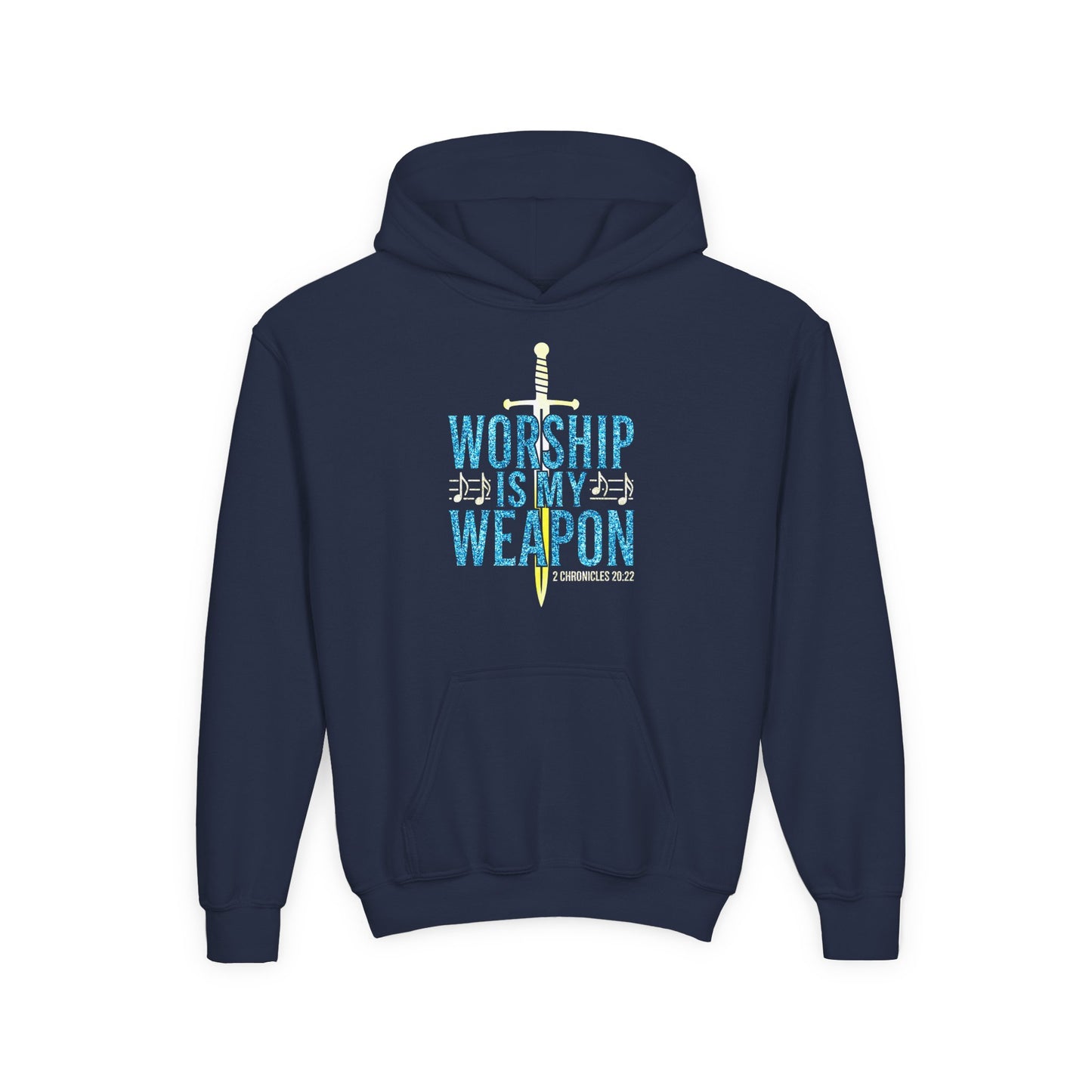 Worship is My Weapon Youth Hoodie