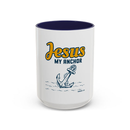 Jesus My Anchor Coffee Mug